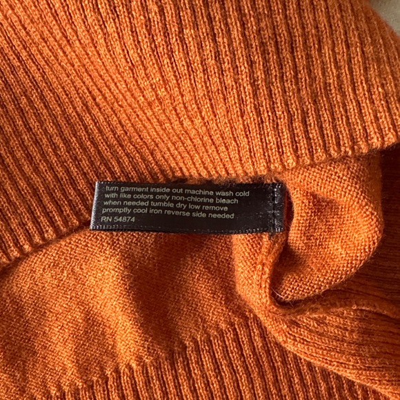 The Limited Orange Sweater - Picture 3 of 4